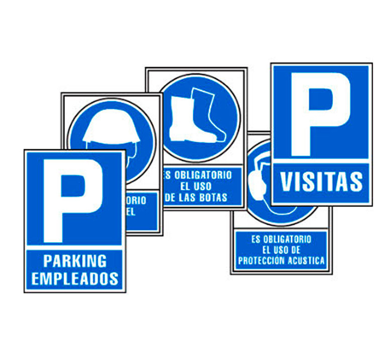 gran variedad de señalización