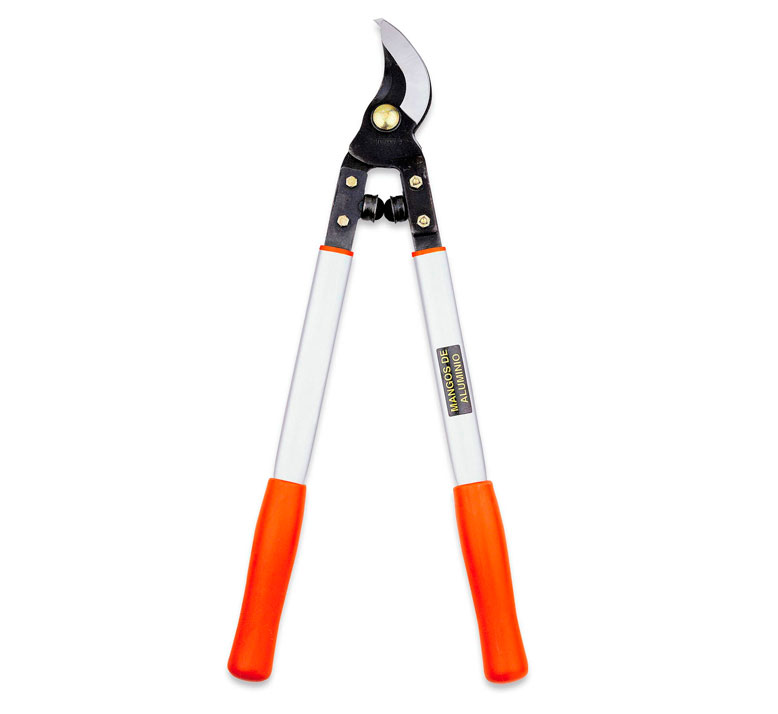 tijera de podar con mangos telescópicos